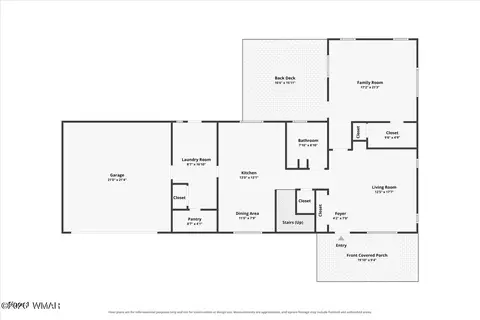 Floorplan - 15 County Road 2019, Nutrioso, AZ 85932 photo 1 of 3