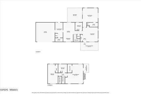 Floorplan - 15 County Road 2019, Nutrioso, AZ 85932 photo 3 of 3