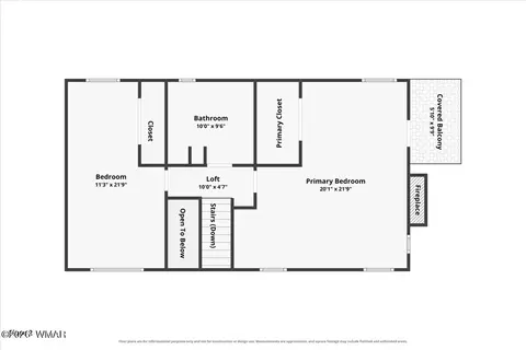 Floorplan - 15 County Road 2019, Nutrioso, AZ 85932 photo 2 of 3