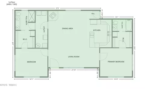 Floorplan - 38 E 5th St, Eagar, AZ 85925 photo 2 of 2