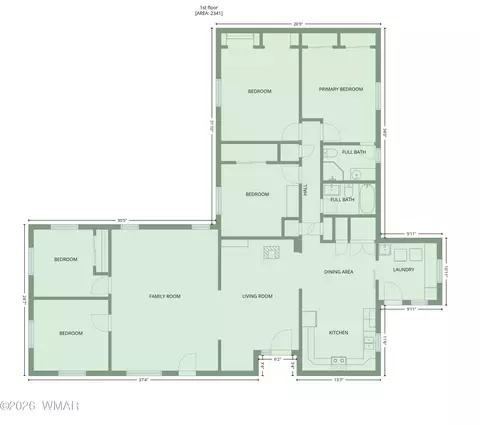 Floorplan - 1094 W 7th Ln, Eagar, AZ 85925 photo 2 of 2