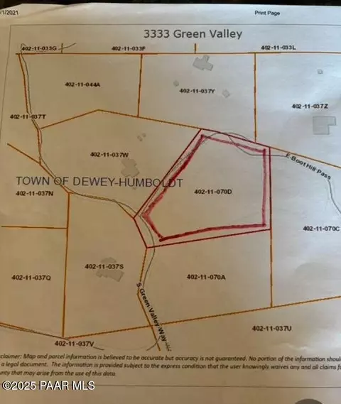 3333 S Green Valley Way, Dewey-humboldt, AZ 86329