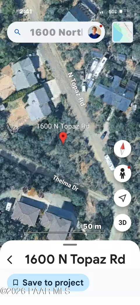 1600 N Topaz Rd, Prescott, AZ 86301