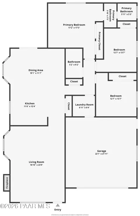 Floorplan - 13084 E Cancun St, Dewey, AZ 86327 photo 1 of 1