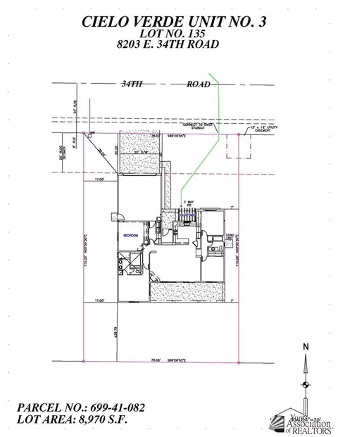 Floorplan - 8203 E 34 Rd, Yuma, AZ 85365 photo 2 of 2