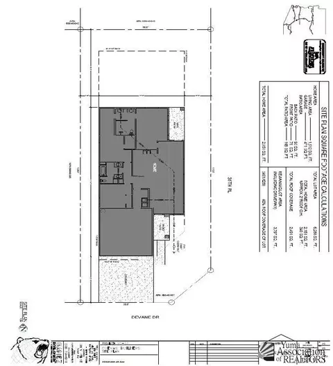 Floorplan - 3546 S Devane Dr, Yuma, AZ 85365 photo 1 of 2