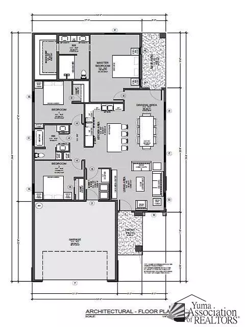Floorplan - 3546 S Devane Dr, Yuma, AZ 85365 photo 2 of 2