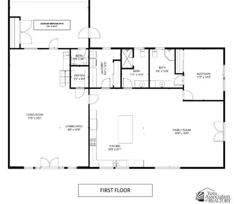 Floorplan - 13221 E 55 St, Yuma, AZ 85367 photo 1 of 2