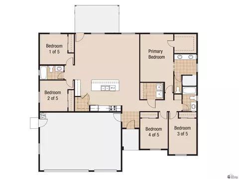 Floorplan - 7904 E 43 St, Yuma, AZ 85365 photo 1 of 1