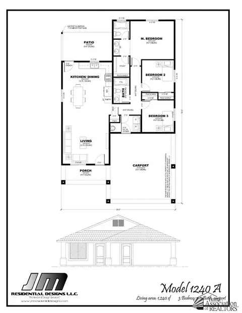 Floorplan - 13132 E 55 Ln, Yuma, AZ 85367 photo 1 of 1