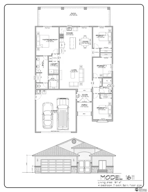 Floorplan - 13123 E 54 St, Yuma, AZ 85367 photo 1 of 1