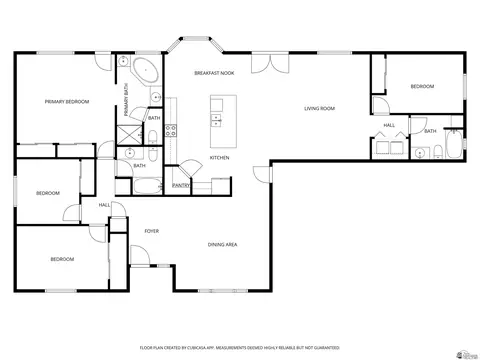Floorplan - 6257 E 47 St, Yuma, AZ 85365 photo 2 of 2