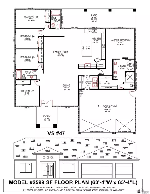 4723 S Villa Serena Dr, Yuma, AZ 85365