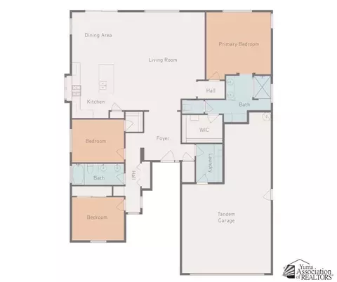 Floorplan - 7979 E 37 Pl, Yuma, AZ 85365 photo 1 of 1