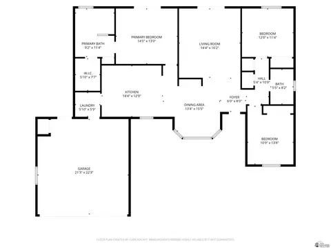 Floorplan - 10711 E 36 Pl, Yuma, AZ 85365 photo 1 of 1