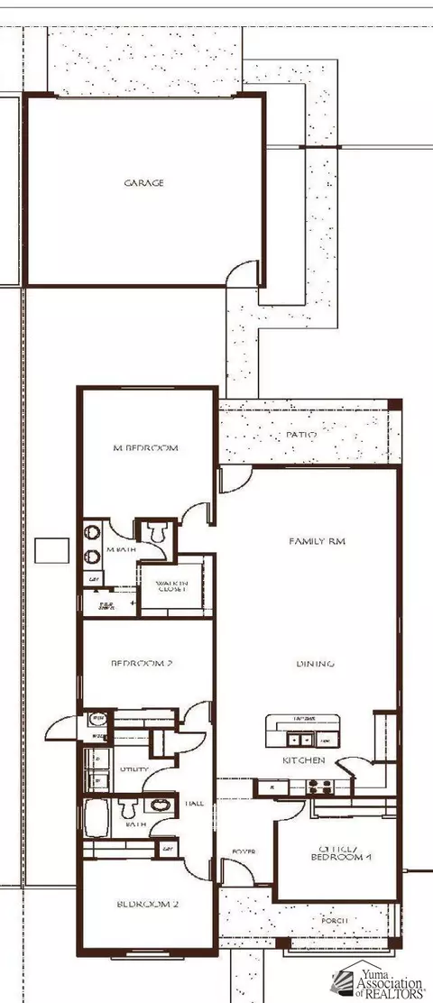 Floorplan - 8564 E Desert Spring Dr, Yuma, AZ 85365 photo 1 of 1