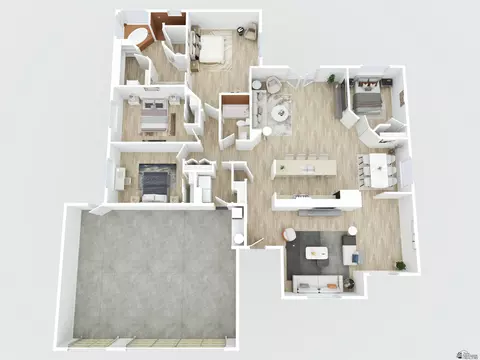 Floorplan - 11632 E 28 Pl, Yuma, AZ 85367 photo 1 of 2