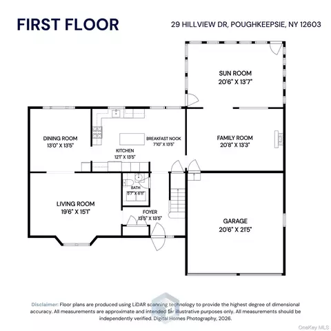 Floorplan - 29 Hillview Dr, La Grange, NY 12603 photo 1 of 2