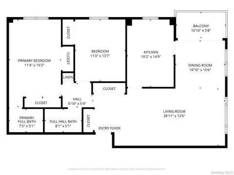 Floorplan - 1 Lakeview Dr #1P, Peekskill, NY 10566 photo 1 of 1