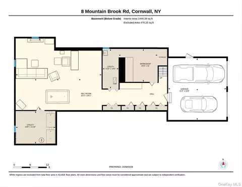 Floorplan - 8 Mountain Brook Rd, Cornwall, NY 12518 photo 2 of 2