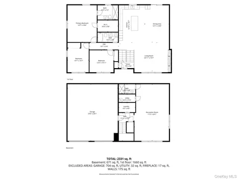 Floorplan - 4 Corine Dr, Poughkeepsie, NY 12601 photo 1 of 3