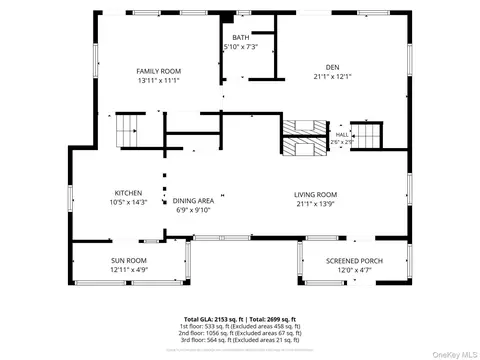 Floorplan - 26 Fishkill Rd, Philipstown, NY 10516 photo 2 of 3