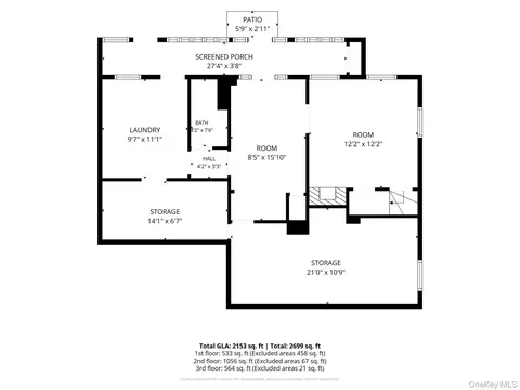 Floorplan - 26 Fishkill Rd, Philipstown, NY 10516 photo 1 of 3