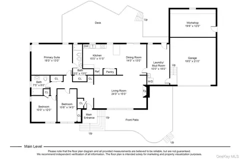 Floorplan - 212 Bay View Ave, Cornwall On Hudson, NY 12520 photo 1 of 2