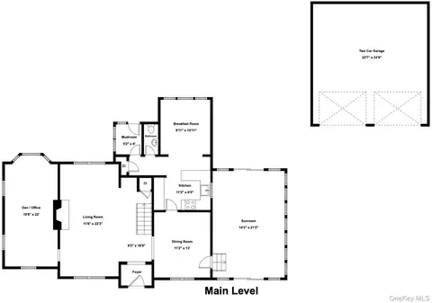 Floorplan - 730 Hoover Ave, Peekskill, NY 10566 photo 1 of 3