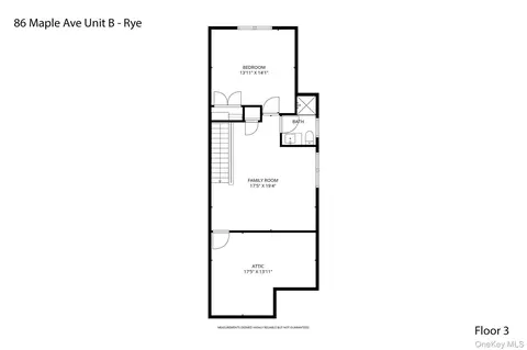 Floorplan - 86 B Maple Ave, Rye, NY 10580 photo 3 of 4