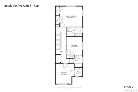 Floorplan - 86 B Maple Ave, Rye, NY 10580 photo 2 of 4
