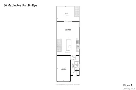 Floorplan - 86 B Maple Ave, Rye, NY 10580 photo 1 of 4