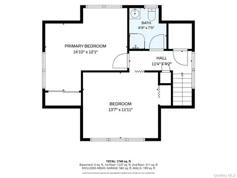 Floorplan - 7 Walnut St, Poughkeepsie, NY 12601 photo 3 of 4