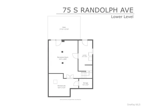 Floorplan - 75 S Randolph Ave, Poughkeepsie, NY 12601 photo 3 of 3