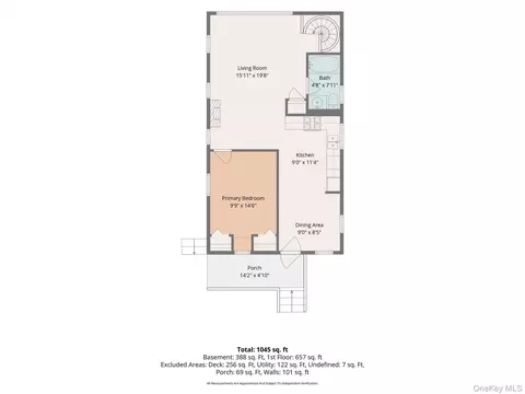 Floorplan - 3 Echo Trl, Monroe, NY 10950 photo 1 of 2
