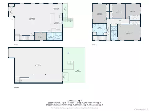Floorplan - 663 Arthur St, Baldwin, NY 11510 photo 3 of 4