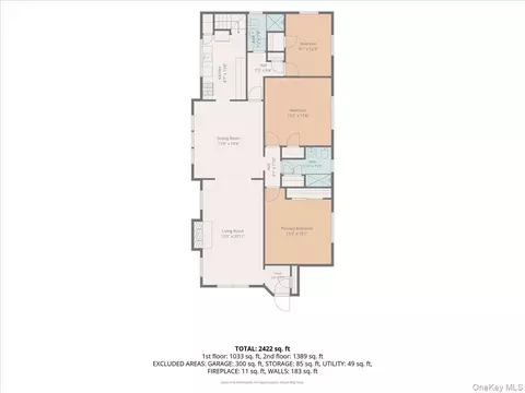Floorplan - 323 E Walnut St, Long Beach, NY 11561 photo 2 of 3