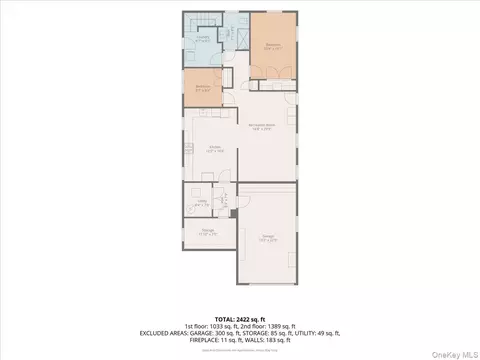 Floorplan - 323 E Walnut St, Long Beach, NY 11561 photo 1 of 3