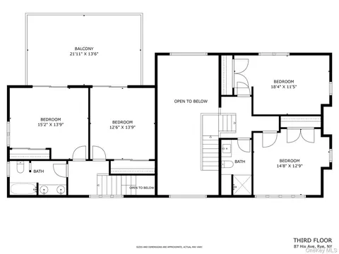 Floorplan - 87 Hix Ave, Rye, NY 10580 photo 3 of 3