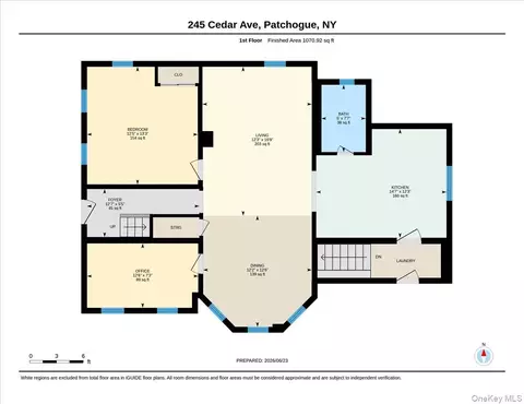 Floorplan - 245 Cedar Ave, Patchogue, NY 11772 photo 1 of 3