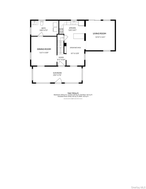 Floorplan - 103 S Broad St, Peekskill, NY 10566 photo 1 of 4