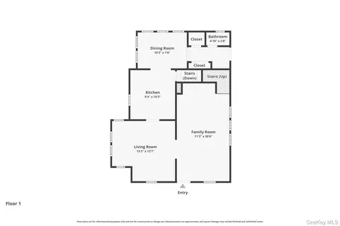 Floorplan - 29 School St, Beacon, NY 12508 photo 1 of 3