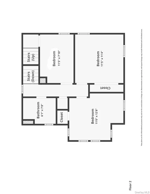 Floorplan - 29 School St, Beacon, NY 12508 photo 2 of 3