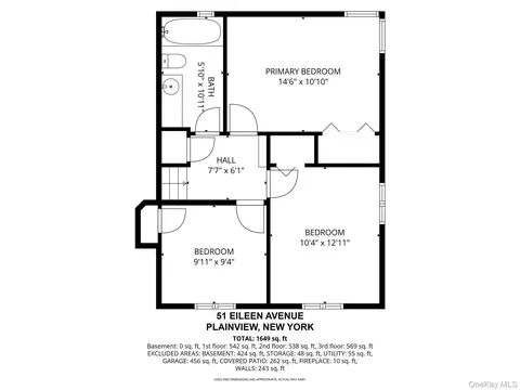 Floorplan - 51 Eileen Ave, Plainview, NY 11803 photo 2 of 5