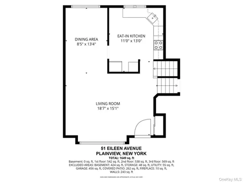 Floorplan - 51 Eileen Ave, Plainview, NY 11803 photo 1 of 5