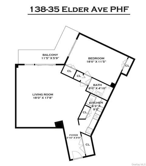 Floorplan - 138-35 Elder Ave #21F, New York, NY 11355 photo 1 of 1