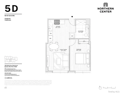 138-18 Northern Blvd #5D, Flushing, NY 11354