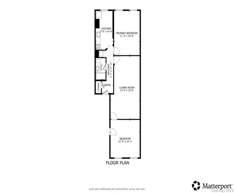 Floorplan - 601 Knickerbocker Ave, Brooklyn, NY 11221 photo 1 of 2