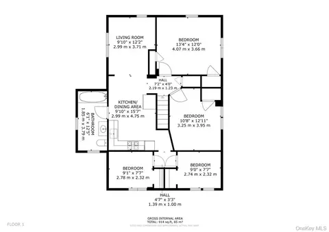 Floorplan - 106 Leila St, Peekskill, NY 10566 photo 1 of 2