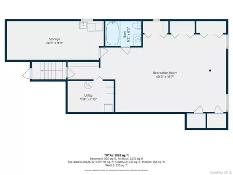 Floorplan - 383 Munsell Rd, Brookhaven, NY 11772 photo 1 of 3
